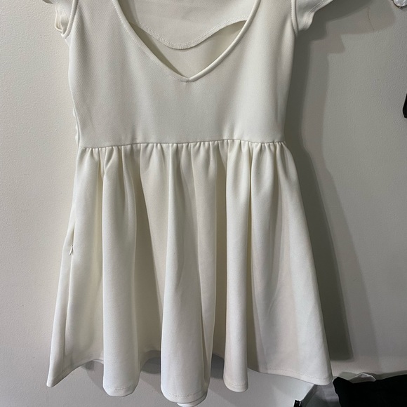 Sabo Skirt Heart Back Dress - White/cream - Picture 2 of 11